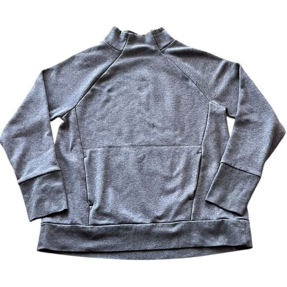 Fabletics Women’s Gray Turtleneck Sweatshirt, Size M - Picture 1 of 6